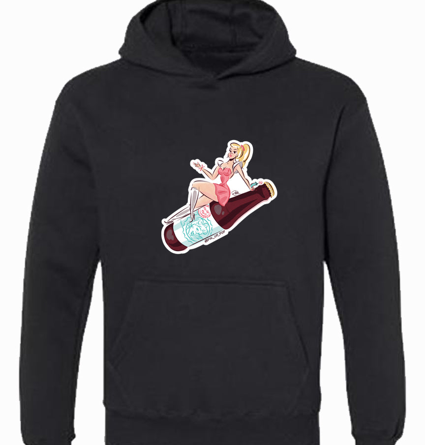 Pin-Up Pop Space Girl Pin Up Hoodie
